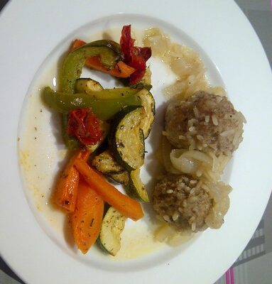 Marokkaanse balletjes met rijst